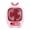 Pink, variant on YFGEFTR Rabbit Shape Cooling Mist Fan, Humidifying USB Rechargeable Three Speed Office Desktop Blower, Personal Evaporative Cooler