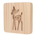 thumbnail image 4 of D Wooden LampLED Night Light Exquisite Bedside Lamp LED Night Light Innovative Solution, 4 of 5