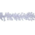 thumbnail image 4 of Northlight Canadian Pine Artificial Christmas Garland - 9' x 8" - White - Unlit, 4 of 7
