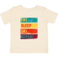thumbnail image 3 of Inktastic Skiing Eat Sleep Ski Repeat Boys or Girls Baby T-Shirt, 3 of 5