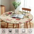 thumbnail image 6 of Outdoor Table Covers Waterproof for Dinner, Apple 44 Inch Fall Round Tablecloth with Elastic Design Useful for Daily Life, 6 of 6