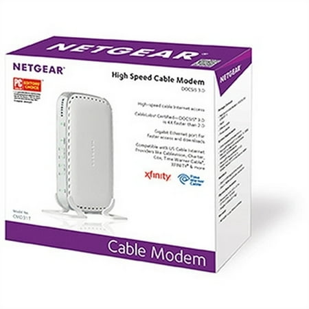 Upc 606449057263 Netgear Docsis 3 0 High Speed Cable Modem Cmd31t Upcitemdb Com