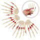 thumbnail image 3 of 12pcs Halloween Skeleton Hands Decorations Realistic Severed Plastic Hand Props for Haunted House Graveyard Outdoor Decor Spooky Party Favors, 3 of 3