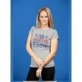 thumbnail image 2 of All American Mama. T-Shirt Women -Image by Shutterstock, Female Small, 2 of 4