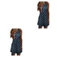 thumbnail image 3 of Qarigey Vestido corto informal estampado para mujer, vestido veraniego estético con cuello Halter, ropa de moda para primavera y verano para Type43 NO43, 3 of 6