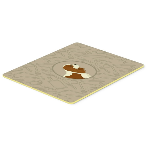 Cavalier Spaniel In the Kitchen Kitchen or Bath Mat 24x36