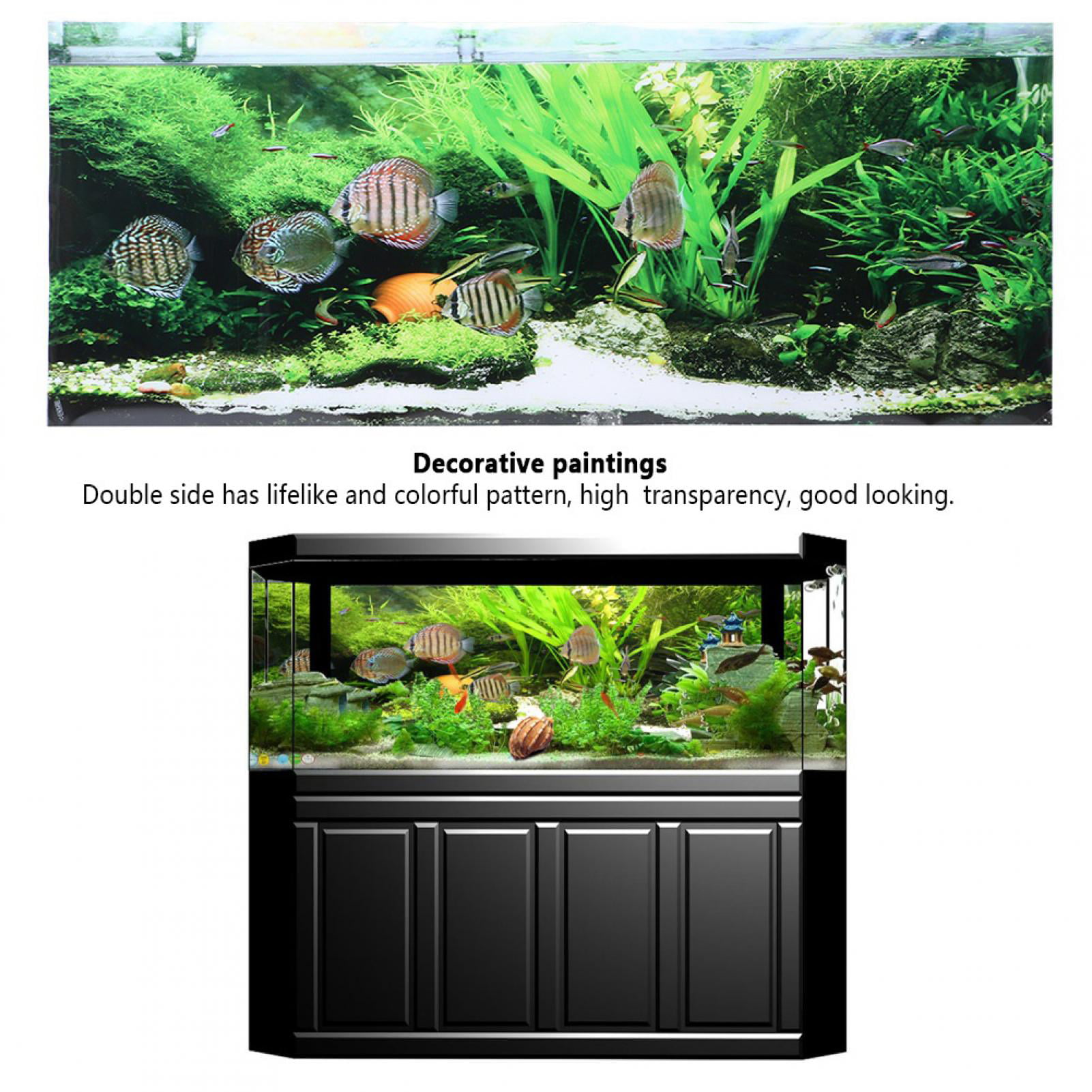 Tbest Adhesive Fish Tank Background Poster, Fish Tank Poster, For Fish Tank  Aquarium | Walmart Canada