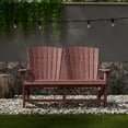 thumbnail image 3 of Wildridge Heritage Double Adirondack, Cherrywood - All-Weather Recycled Plastic Furniture for Patio, Deck, Lawn, 3 of 4
