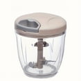 thumbnail image 2 of Manual Hand-Pull Kitchen Chopper: Multifunctional Food Chopper for Veggies, Garlic & Daily Meal Prep, 2 of 6