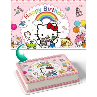 Hello Kitty Character (Nr3) - Edible Cake Topper OR Cupcake Topper, Decor