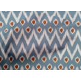 thumbnail image 4 of oneOone Tissu Popeline de Coton Imprimé Chevron Ikat BTY 42 Pouces de Large, 4 of 4