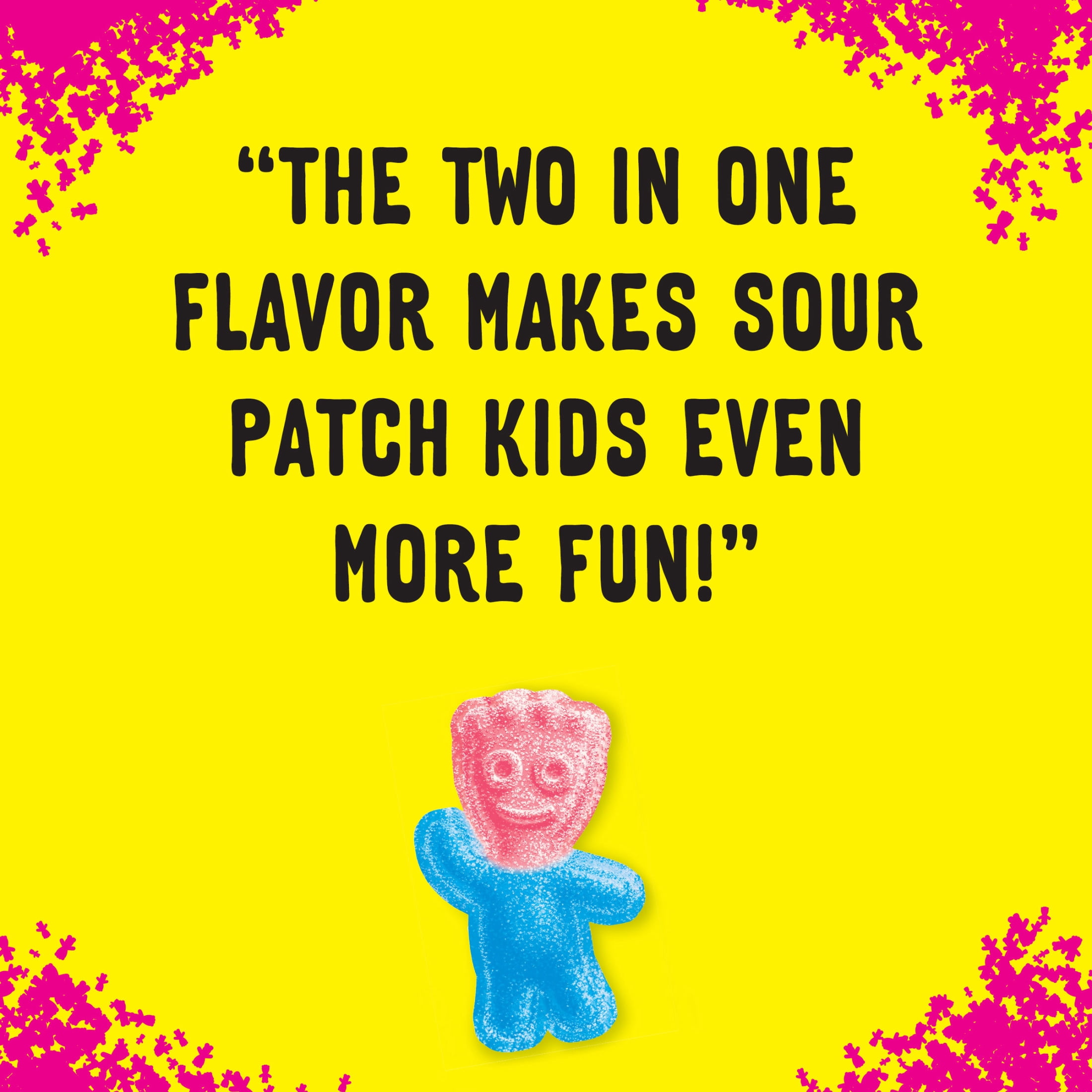 (5 pack) SOUR PATCH KIDS MashUps 2 Flavors in 1 Soft & Chewy Candy, 8 oz