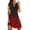 Red#6, variant on Jophufed Summer Spring Dresses for Women 2025 Cute Cold Shoulder Boho Tshirt Dresses A Line Shift Floral Printed Tunic Dress,Sleeveless Beach Short Mini Sundress