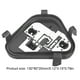 thumbnail image 4 of Tablero Del Soporte Del Enchufe De La Bombilla De La Luz Trasera Del Coche Toma de orificio para lámpara de freno 63217313043 63217313044 para BMW 320i 2013 2014 2015, 4 of 8