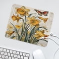 thumbnail image 6 of Spring Flower Daffodil Printed Mouse Pad, 10"x12", Non-Slip Rubber Base MousePads for Home Office Laptop, 6 of 8