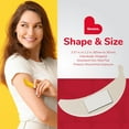thumbnail image 5 of BioSwiss Bandages, Banana Shaped Self Adhesive Bandages, Latex Free Sterile Wound Care, 50 Count, 5 of 6