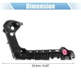 thumbnail image 3 of Soporte lateral de parachoques Unique Bargains para Toyota Corolla 2019-2023 No.52116-02460/52116-12470 Negro, 3 of 7