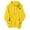 Yellow, variant on Certgust Comfort Fleece Sweaters Under $10 Hot Sales Halloween Printed Hooded Sweatshirt