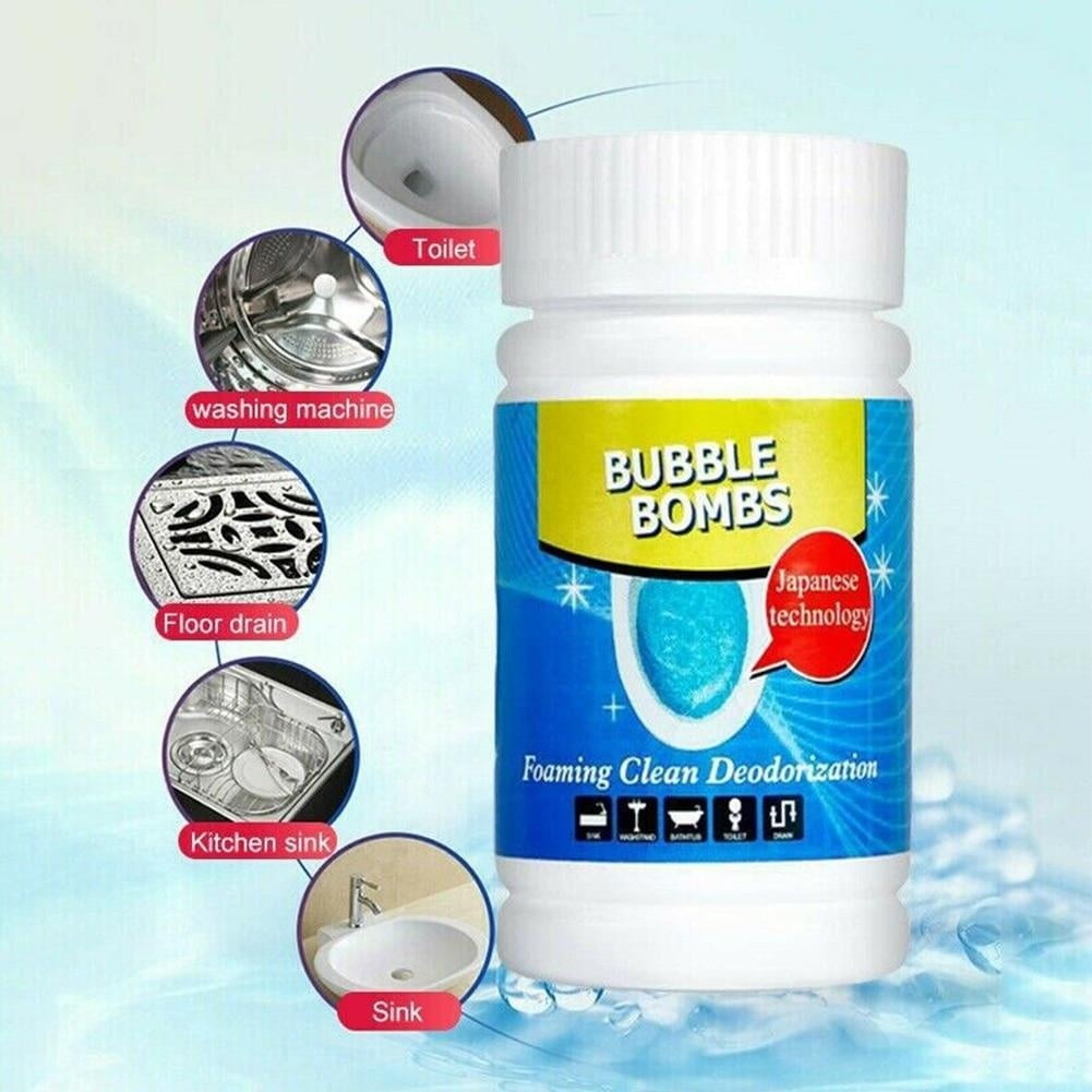 Magic Bubble Quick Foaming Toilet Cleaner Fast Drain Remover Hot Sink