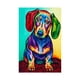 thumbnail image 1 of Pintura de diamantes de imitación de diamantes 5D coloridas imágenes de perros cristal DIY dibujo punto de cruz bordado decoración de restaurante Speravity JJ12222-00, 1 of 5