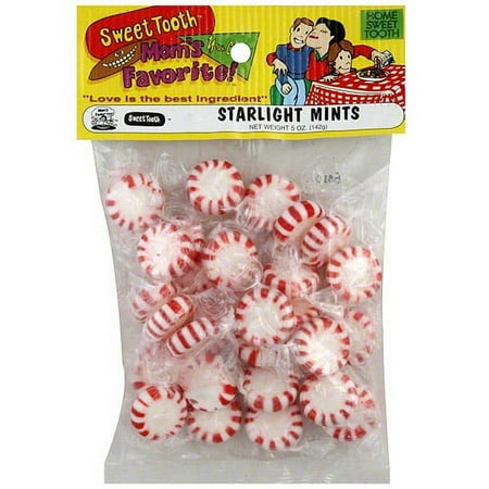 Sweet Tooth Starlight Mints, 5 oz (Pack of 12)