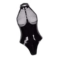 thumbnail image 4 of Mono sexy para mujer, leotardo, lencería sin espalda con cremallera, tops, ropa de club BM, 4 of 9
