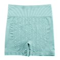 thumbnail image 4 of DHFJKG Yoga Shorts For Women High Waisted Stretchy Buttery Soft Textured Biker Shorts Leggings For Athletic Workout, 4 of 4