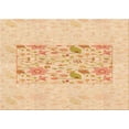 thumbnail image 1 of Ahgly Company Machine Washable Indoor Rectangle Transitional Golden Blonde Gold Area Rugs, 5' x 7', 1 of 7