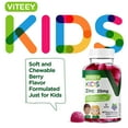 thumbnail image 6 of VITEEY Kids Zinc Gummies 25mg, Kids Immune Support Zinc Supplement, Berry Flavor, 60 Ct, 6 of 7