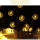 thumbnail image 3 of Cuerda de frutas, naranja, limón, chips, cadena de luces para exteriores, batería de conducción, fruta, intermitente, cadena de luces LED para boda, fiesta, jardín, decoración (amarillo, 10 m, 80 led TUNC Sencillez, 3 of 5