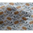 thumbnail image 4 of oneOone Viscose Chiffon Fabric Leaves & Floral Block Print Fabric By The Yard 42 Inch Wide, 4 of 4
