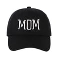 thumbnail image 3 of Gorra de béisbol Sombrero de sol de moda para actividades al aire libre Día de la madre o día MAMÁ Color Negro, 3 of 8