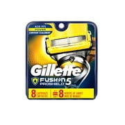 Gillette Fusion Proshield Cartridges, 8 Ct + Eyebrow Ruler
