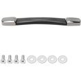 thumbnail image 1 of HUGFEGWE Luggage Handle 8.78" x 1.14" (L x W) Plastic Pull Handle Grip Replacement 223mm x 29mm for Luggage Suitcase Box Black CJB91-24732, 1 of 7