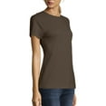 thumbnail image 4 of Hanes Women's Nano-T Short Perfect Sleeve T-Shirt, 4 of 5
