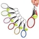 thumbnail image 4 of Llavero de plástico, 6 piezas, mini llavero colgante, mini llavero de tenis, llaveros, rendimiento confiable, 4 of 12