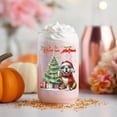 thumbnail image 4 of Merry Christmas and Happy New Year Santa Bulldog Holiday Xmas Winter 2025 16oz Glass Cup Mug Dog Lover Gifts Idea Glass Can - 00024, 4 of 5