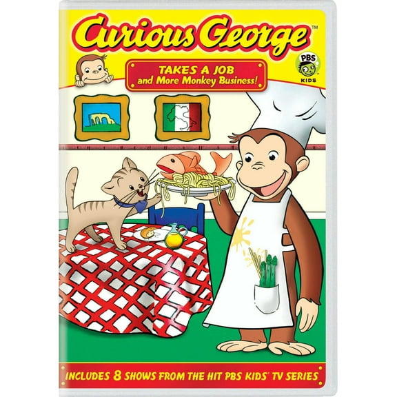 Curious George: Takes a Job and More Monkey Business [DVD]