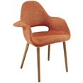 thumbnail image 1 of Hawthorne Collection Lin Fauteuil à Manger en Orange, 1 of 4