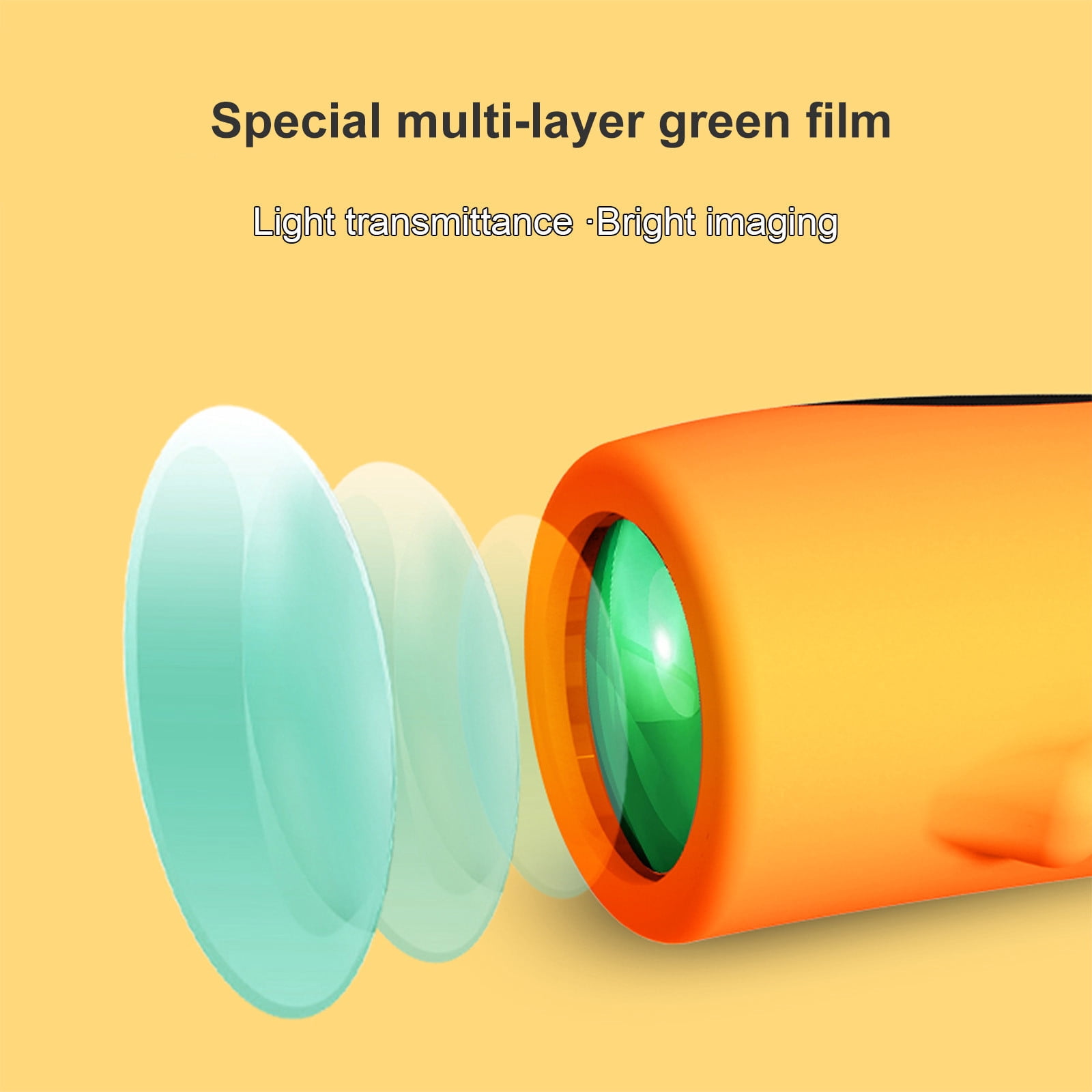 Portable High Power Monocular Compact Telescope for Adults, Smartphone - 8x21 mini Nextgen Monoscope Pocket Handheld HD Bird Watching Stargazing Skyscope, kids, single binocular