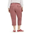thumbnail image 4 of Lee Women's Plus Size Flex-to-Go Cargo Capri, Sizes 14-24, 4 of 9