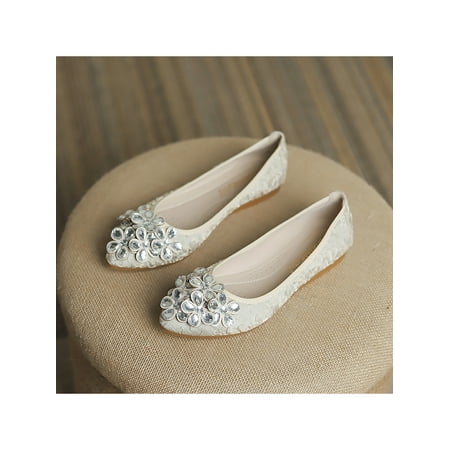 

Sanviglor Women s Loafers Slip On Flat Shoes Non-slip Flats Wedding Fashion Comfort Casual Shoe Lightweight Apricot Style F 8.5