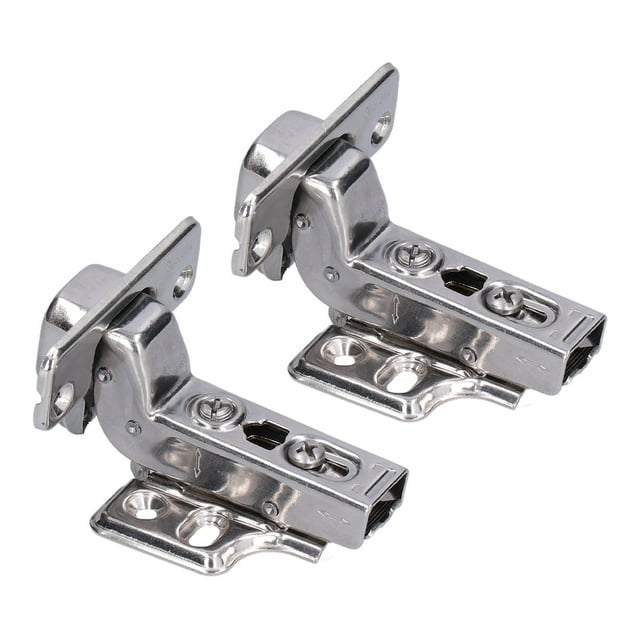 Cabinet Hinges,2 Sets Hinges 105 Overlay Hinges Stainless Steel Hinge Class Leading Features