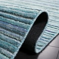 thumbnail image 6 of Safavieh Elements Albina Striped Polyester Area Rug, Aqua, 8' x 10', 6 of 12