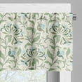 thumbnail image 3 of Ambesonne Green Valance Pack of 2, Pastel Floral Ornaments, 42"X18", Multicolor, 3 of 5