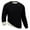 8# Black, variant on Fshiont Men's Fleece Sweatshirt Sherpa Lined Crewneck Basic Winter Thick Pullover Tops with Pocket Blue L