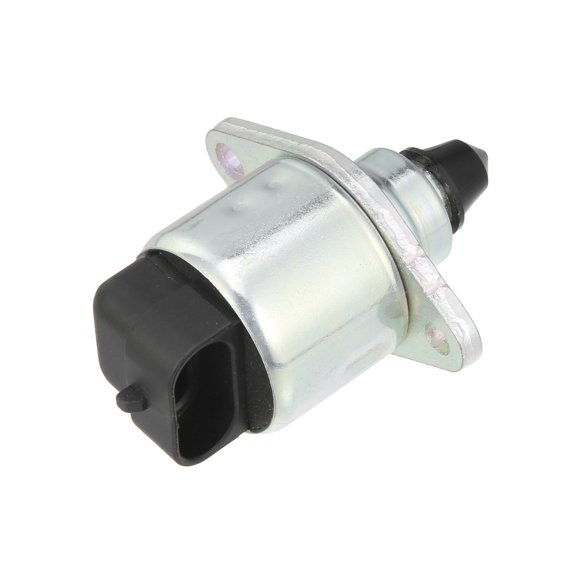 Car Idle Air Control Valve 96966721 96966710 96958412 with Gaskets for Chevy Spark M300 1.0L Silver Tone - image 4 of 6