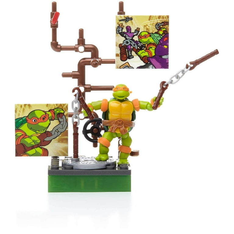 Teenage Mutant Ninja Turtles Micro Mutant TMNT Classic Movie Star Soft  Bundle