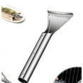 thumbnail image 2 of Stainless Steel Fish Scaler - Ergonomic Handle, Durable Design, for Fish Cleaning Prep, 2 of 6