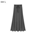 thumbnail image 2 of Vestido midi acampanado con cintura elástica vintage para mujer Adepaton BST2002585-4, 2 of 6